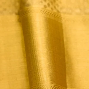 Pure Silk Pure Zari Gold Dual Tone Kanchipuram Tissue Saree - Image 4