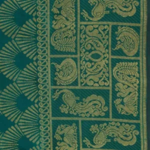 Green Dual Tone Kanchipuram Silk Saree