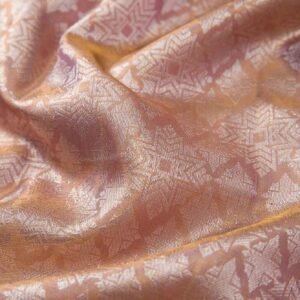 Lavender Kanchipuram Tissue Silk Saree - Image 5