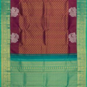 Purple Kanchipuram Silk Saree(5)