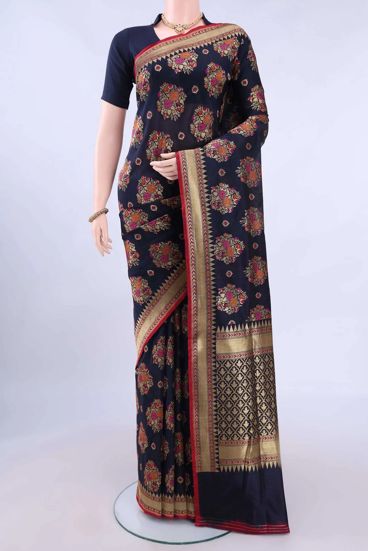 blue-banarasi-silk-saree