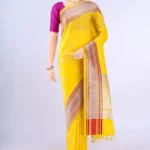 lemon-yellow-banarasi-silk-saree