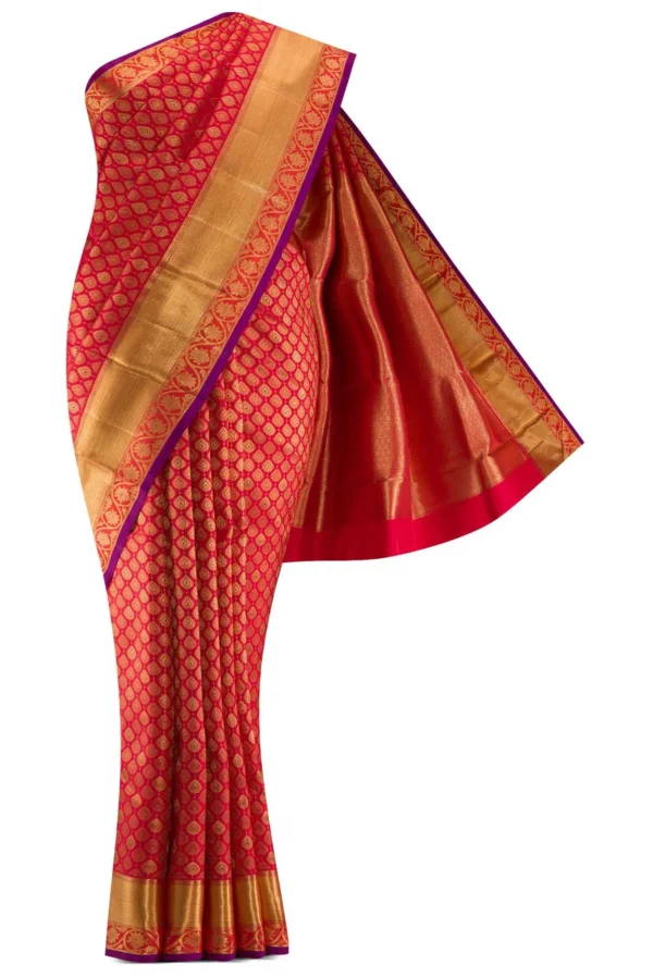 red sharee(